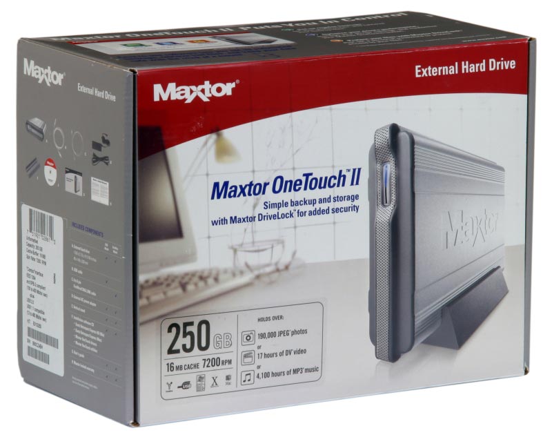 お得なセット割 Maxtor U01E100 100GB 外付けハードドライブ USB 2.0