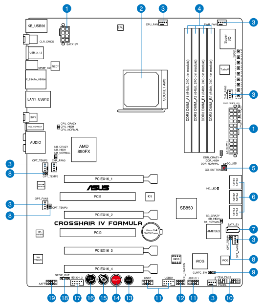 Asus rampage iv formula схема