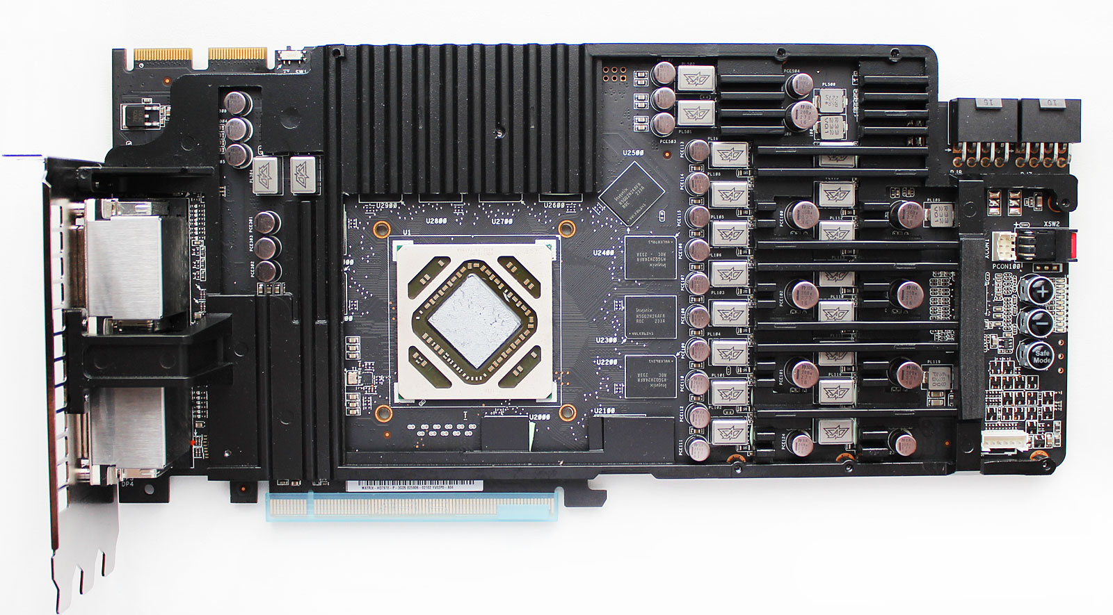 7970 gfx card only 1 fan running