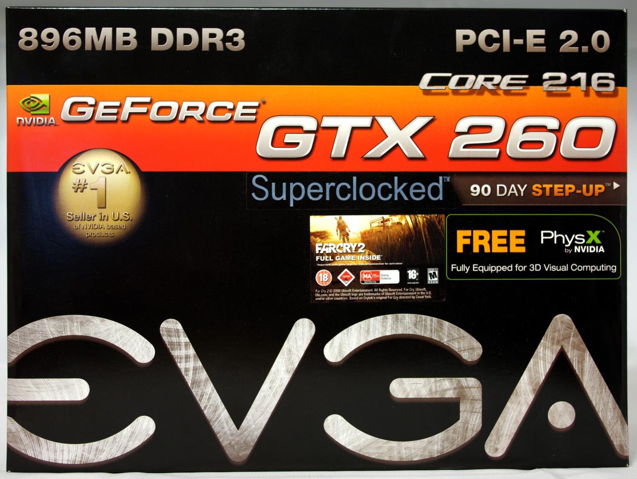 Видеокарта EVGA GeForce GTX 260 Core 216 Superclocked на базе 55-нм версии  GPU - Статьи