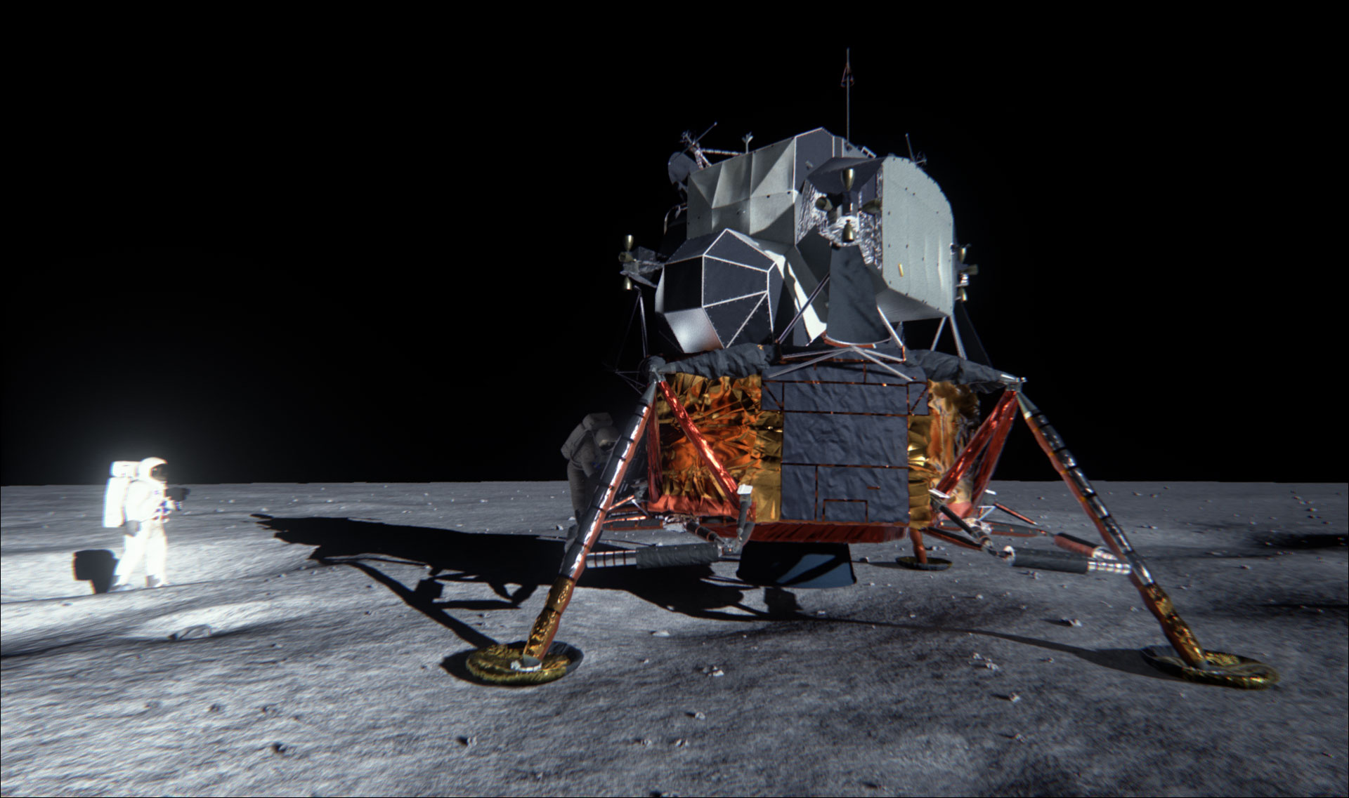 Корабль на поверхности луны. Посадочный модуль Аполлон 11. Лунный модуль корабля Аполлон 11. Корабль Аполлон 11. Лунный посадочный модуль Аполлон.