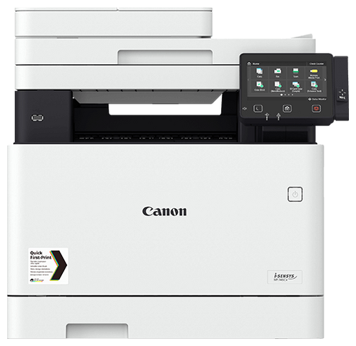 Цветное многофункциональное устройство Canon "i-SENSYS MF742Cdw" A4, лазерный, принтер + сканер + копир, ЖК, бело-черный