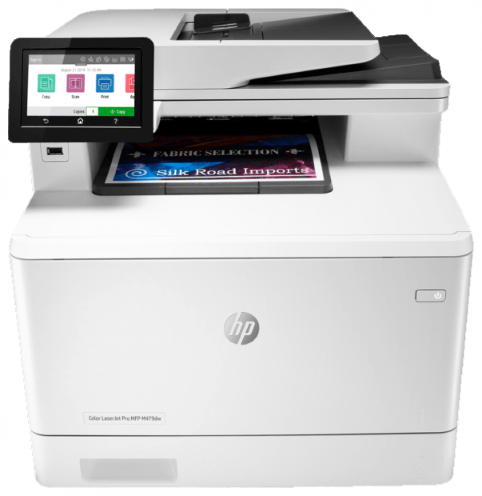 Цветное многофункциональное устройство HP "Color LaserJet Pro M479dw" A4, 600x600dpi, бело-черный