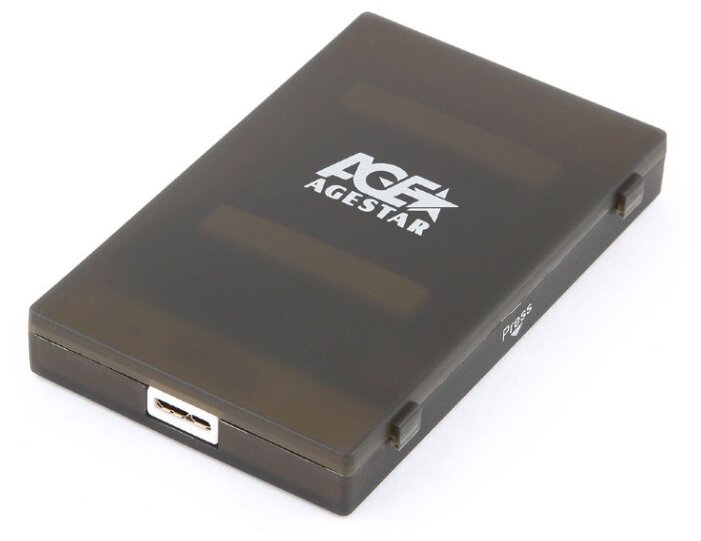 Контейнер Agestar "3UBCP1-6G" для 2.5" SATA HDD, черный