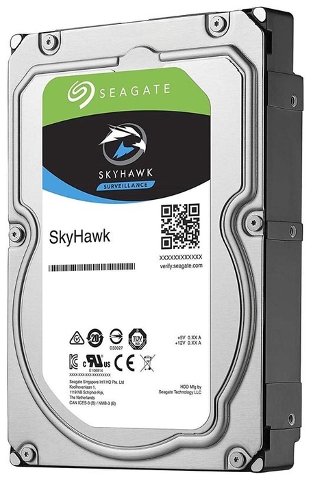 Жесткий диск 8ТБ Seagate "SkyHawk Surveillance ST8000VX004", 7200об./мин., 256МБ
