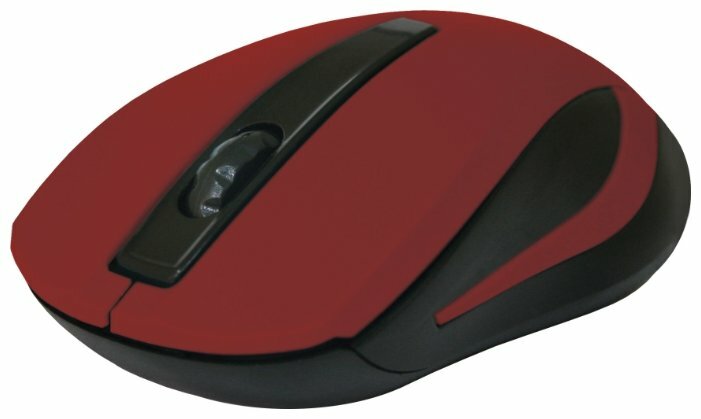 Оптическая мышь Defender "MM-605" 52605, 2кн.+скр., красный