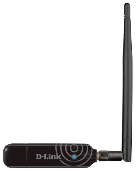 Сетевой адаптер Wi-Fi 300Мбит/сек. D-Link "DWA-137/C1A" 802.11b/g/n