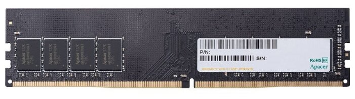 Модуль оперативной памяти 8ГБ DDR4 SDRAM Apacer "AU08GGB26CQYBGH"