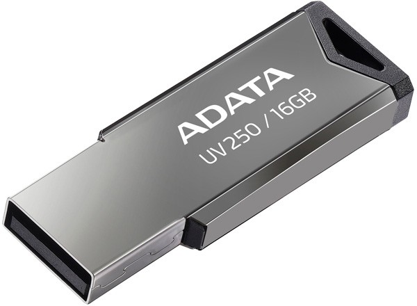 Накопитель USB flash 16ГБ ADATA "FlashDrive UV250" AUV250-16G-RBK, черный