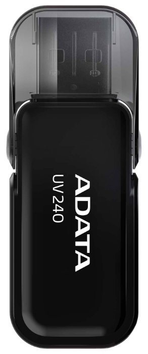 Накопитель USB flash 32ГБ ADATA "Classic UV240" AUV240-32G-RBK, черный