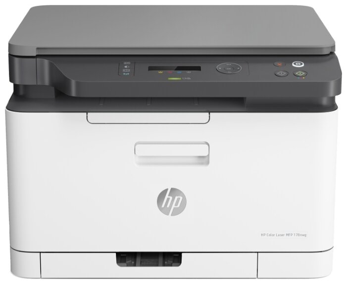 Цветное многофункциональное устройство Цветное многофункциональное устройство HP "Color Laser 178nw" A4, 600x600dpi, бело-черный. null.