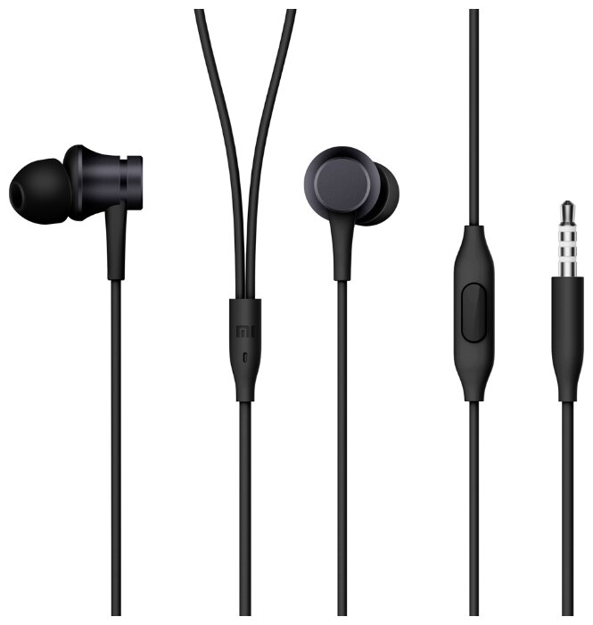 Наушники Наушники Xiaomi "Mi In-Ear Headphones Basic", черный. null.