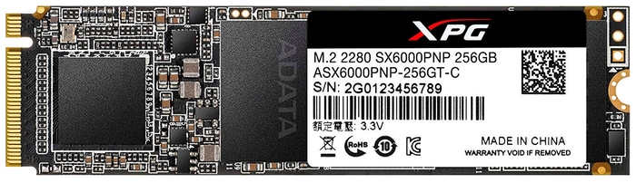 SSD диск 256ГБ M.2 ADATA "XPG SX6000 Pro" ASX6000PNP-256GT-C