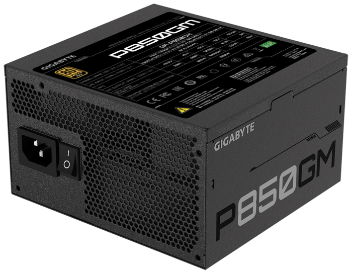 Блок питания 850Вт GIGABYTE "P850GM" GP-P850GM ATX12V V2.31