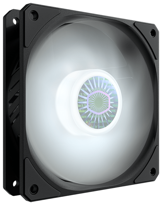 Вентилятор Cooler Master "SickleFlow 120 White MFX-B2DN-18NPW-R1" d120мм, 650-1800об./мин., подсветка