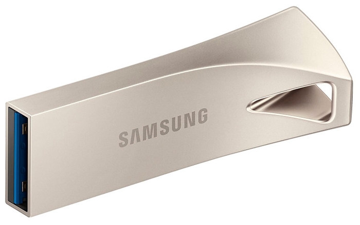 Накопитель USB flash 256ГБ Samsung "BAR Plus" MUF-256BE3/APC, серебр.