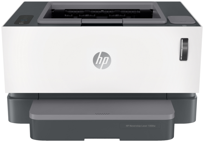 Лазерный принтер HP "Neverstop Laser 1000w" A4, 600x600dpi, серый