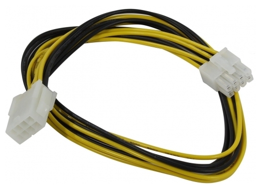Удлинитель кабеля питания Espada "E8pinEXTCabMb50" 8-pin 12В разъем на материнской плате