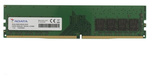 Модуль оперативной памяти 16ГБ DDR4 SDRAM ADATA "Premier" AD4U320016G22-SGN