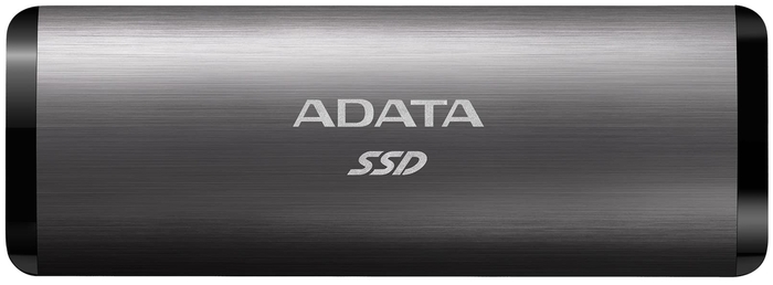 null Внешний SSD диск 1ТБ ADATA "SE760" ASE760-1TU32G2-CTI, титан. null.