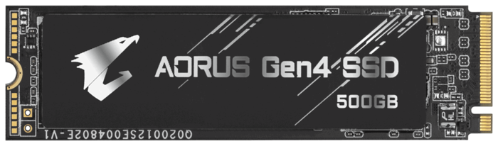SSD диск 500ГБ M.2 GIGABYTE "AORUS Gen4 GP-AG4500G"
