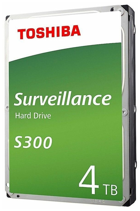 Жесткий диск 4ТБ Toshiba "Surveillance S300" HDWT840UZSVA, 5400об/мин., 256МБ