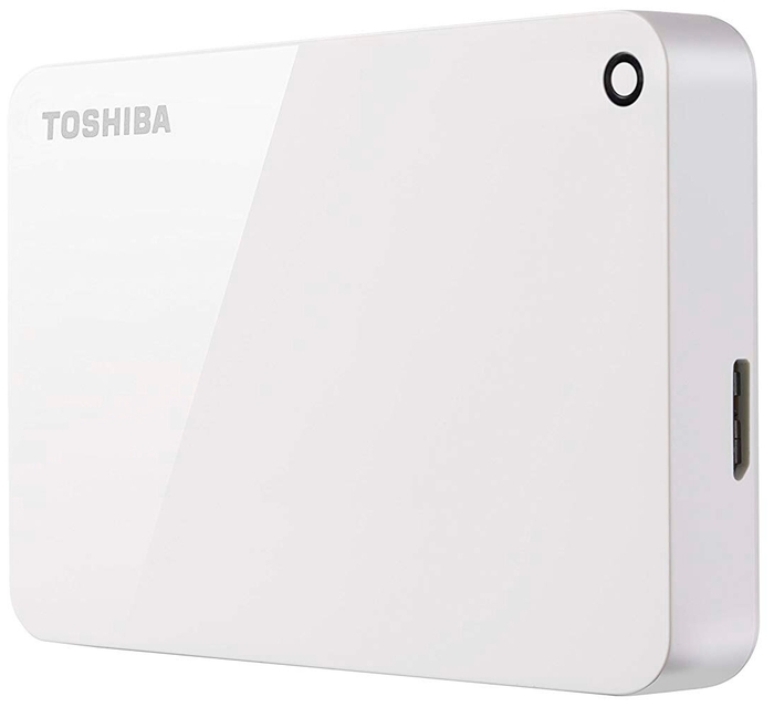 Внешний жесткий диск 4ТБ 2.5" Toshiba "Canvio Advance" HDTCA40EW3CA, белый