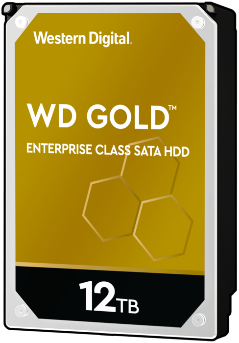 Жесткий диск 12ТБ Western Digital "Gold WD121KRYZ", 7200об./мин., 256МБ