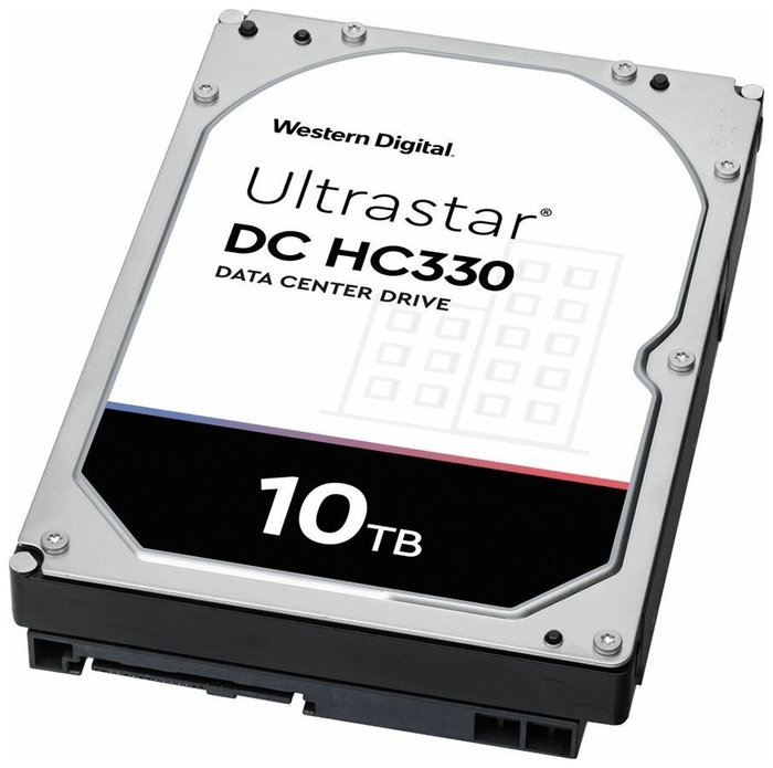 Жесткий диск 10ТБ Western Digital "Ultrastar DC HC330 WUS721010AL5204", 7200об./мин., 256МБ