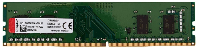 Модуль оперативной памяти 4ГБ DDR4 SDRAM Kingston "ValueRAM" KVR32N22S6/4