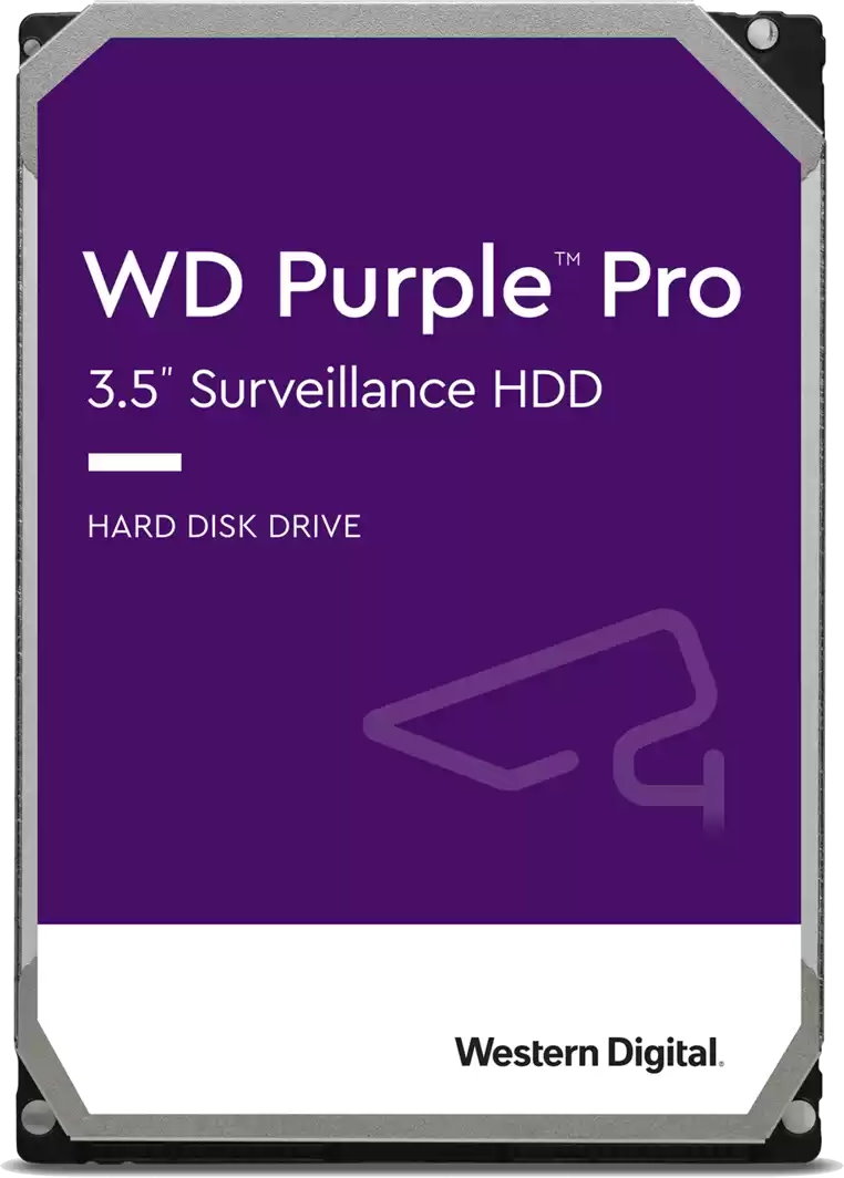 Жесткий диск 10ТБ Western Digital "Purple Pro WD101PURP", 7200об/мин., 256МБ