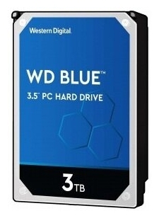 Жесткий диск 3ТБ Western Digital "Blue WD30EZAZ", 5400об./мин., 256МБ