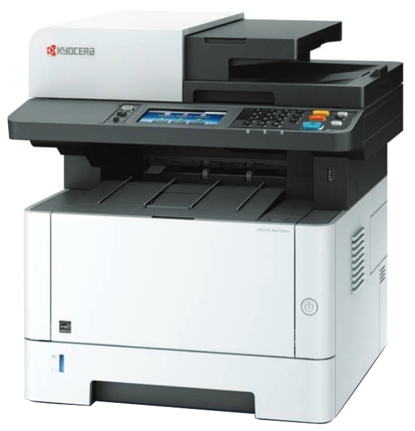 Многофункциональное устройство Kyocera "ECOSYS M2835dw" A4, лазерный, принтер + сканер + копир + факс, ЖК, бело-черный