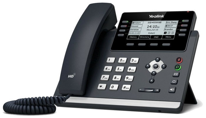 VoIP-телефон Yealink "SIP-T43U", без БП