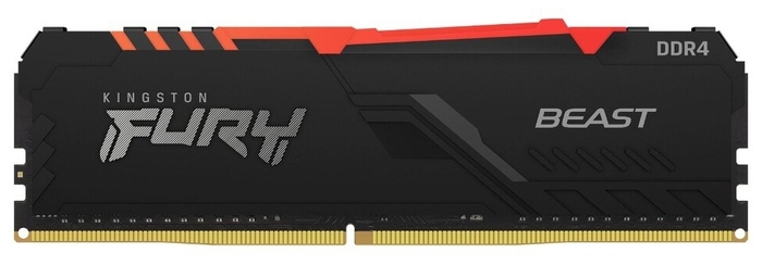 Модуль оперативной памяти 8ГБ DDR4 SDRAM Kingston "FURY Beast" KF426C16BBA/8