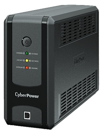Источник бесперебойного питания 850ВА CyberPower "UT850EG", Schuko, черный