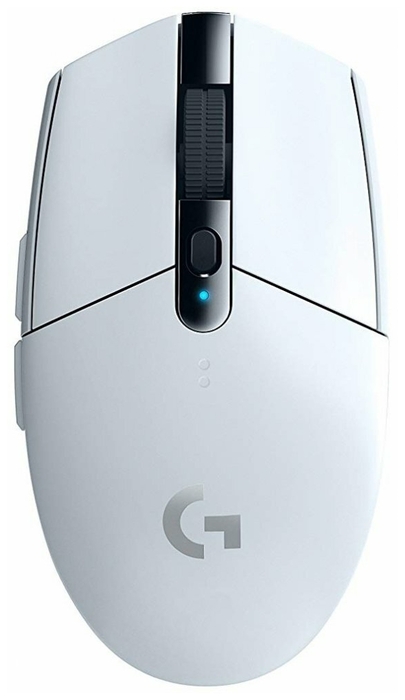 Оптическая мышь Logitech "G305 Lightspeed" 910-005291, беспров., 5кн.+скр., белый