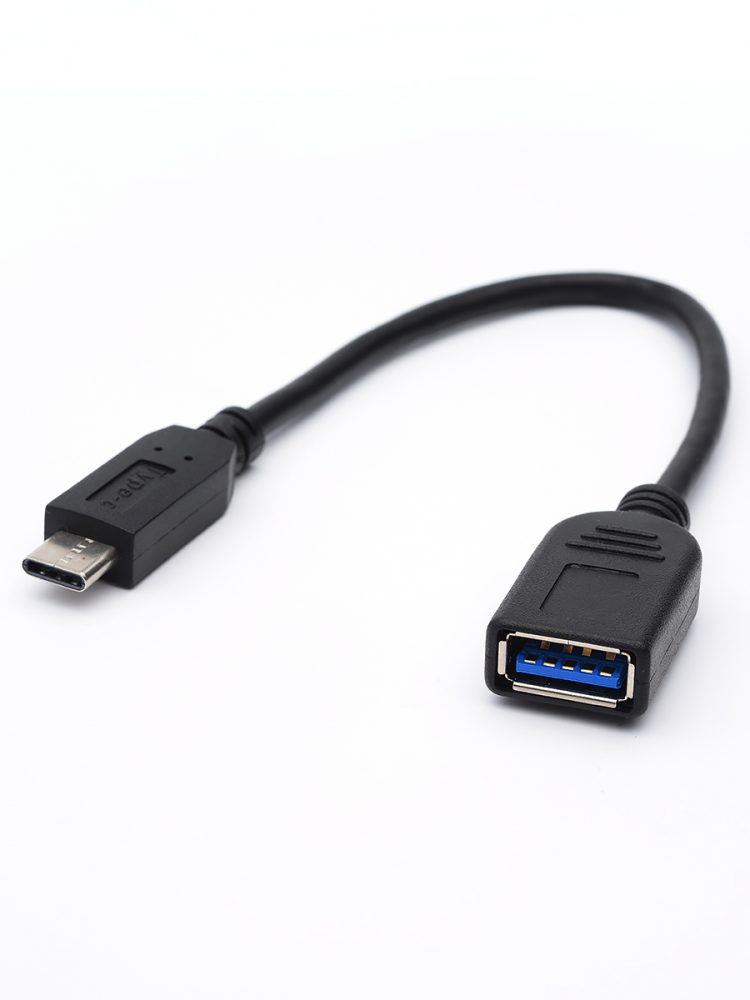 Кабель USB OTG соединительный Type-C-USB3.0 A