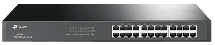 Коммутатор 1U 19" RM TP-Link "TL-SG1024" 24 портов 1Гбит/сек.