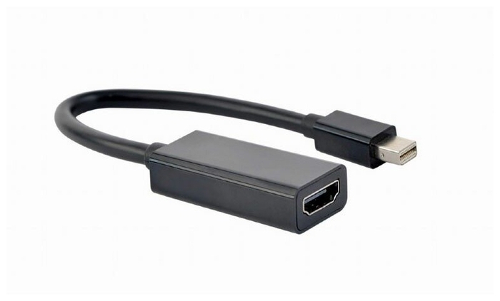 Кабель-переходник miniDP->HDMI 4K Gembird "Cablexpert A-mDPM-HDMIF4K-01"