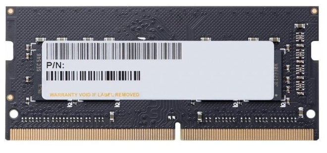 null Модуль оперативной памяти SO-DIMM 8ГБ DDR4 SDRAM Apacer "AS08GGB26CQYBGH" ES.08G2V.GNH. null.