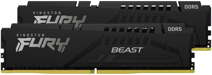 Модуль оперативной памяти 2x16ГБ DDR5 SDRAM Kingston "FURY Beast" KF548C38BBK2-32