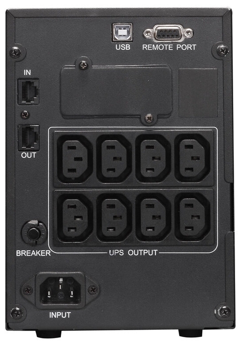 null Источник бесперебойного питания 1500ВА Powercom "Smart King Pro+ SPT-1500 LCD", C13, черный. null.