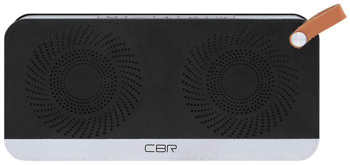 Акустическая система CBR "CMS 147 Bt", 10Вт, портативная, черно-серебр.