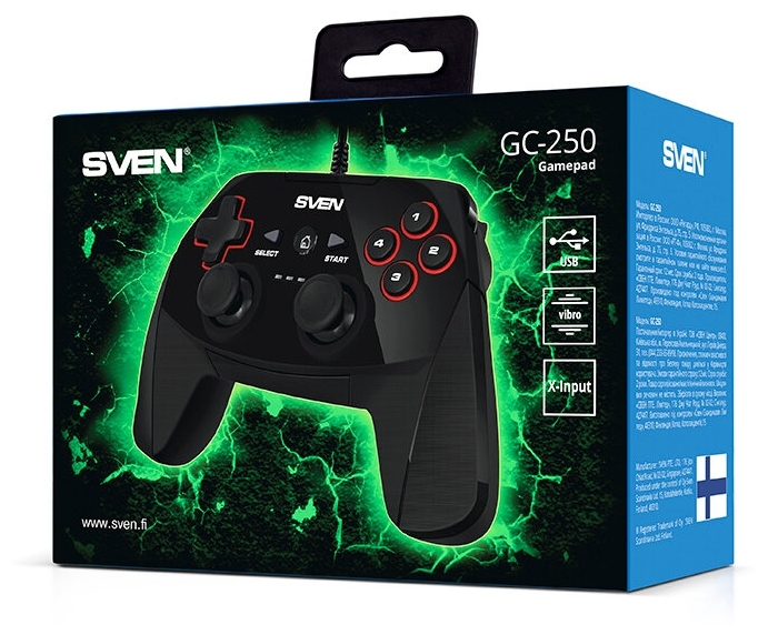 null Геймпад Sven "GC-250" для PC/Playstation 3/Android. null.