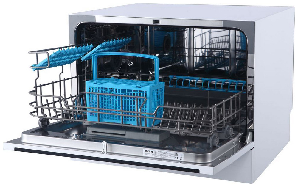 null Посудомоечная машина Korting "KDF 2050 S", 55 см, A+, AquaStop, серебристый. null.