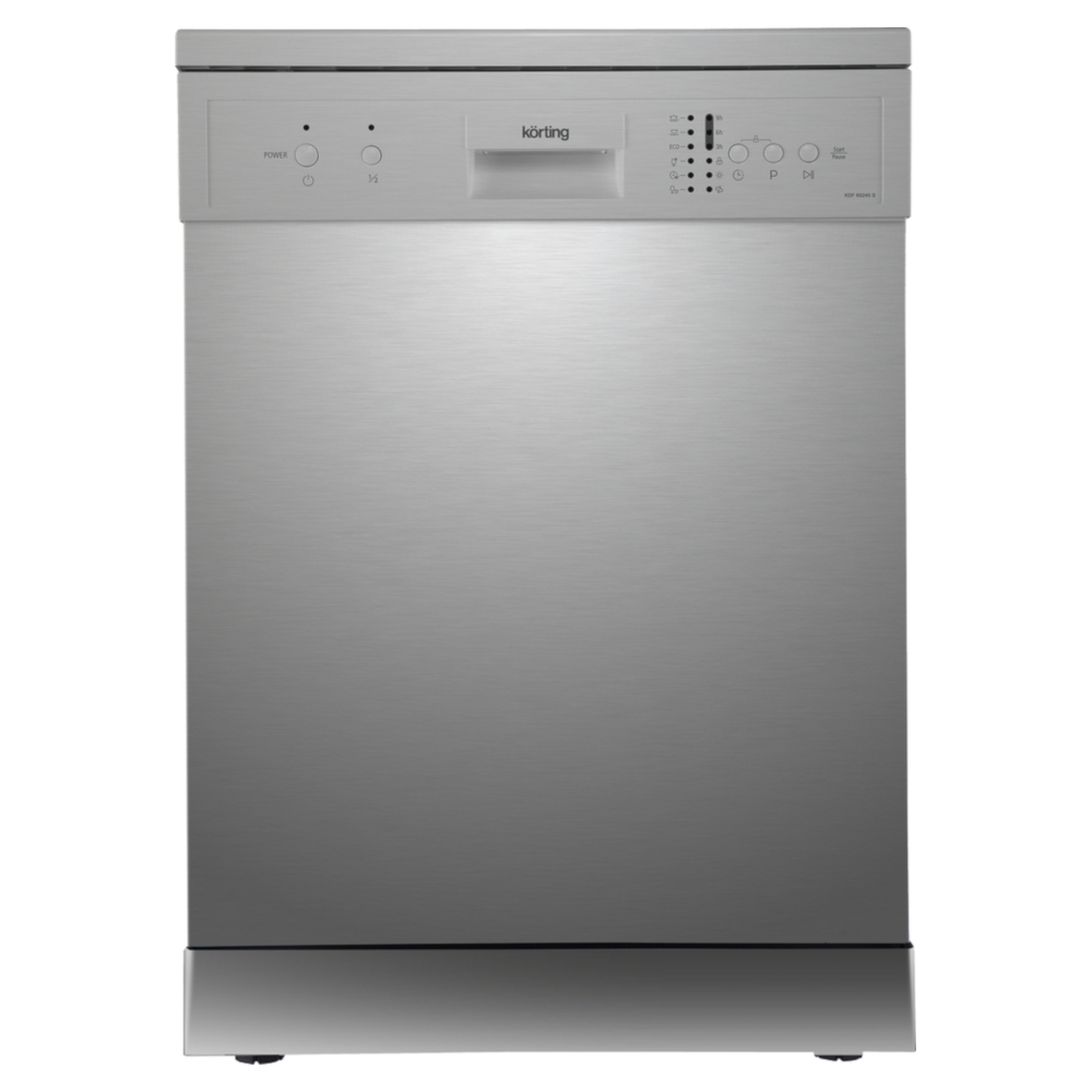null Посудомоечная машина Korting "KDF 60240 S", 60 см, A++, AquaStop, серебристый. null.