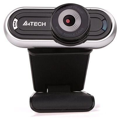 Веб-камера A4Tech "PK-920H" с микрофоном, серый