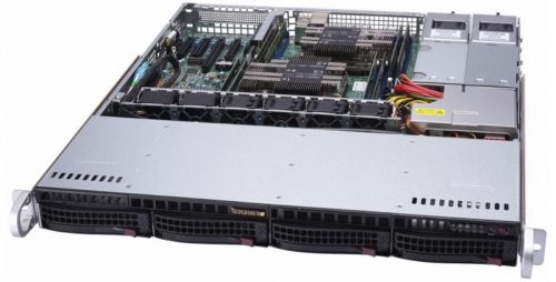 null Платформа 1U 19" RM Supermicro "SuperServer SYS-6019P-MTR". null.