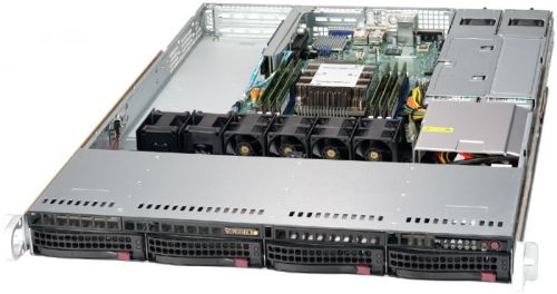 null Платформа 1U 19" RM Supermicro "SuperServer SYS-5019P-WTR". null.